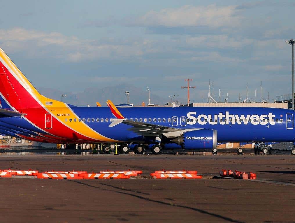 Southwest Airlines plane