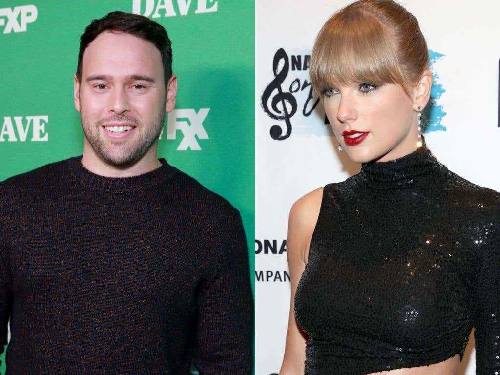 scooter braun, taylor swift