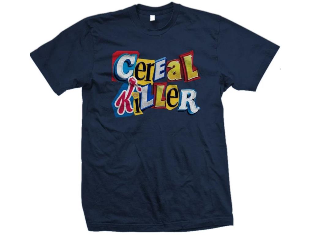 cereal killer ransom note shirt