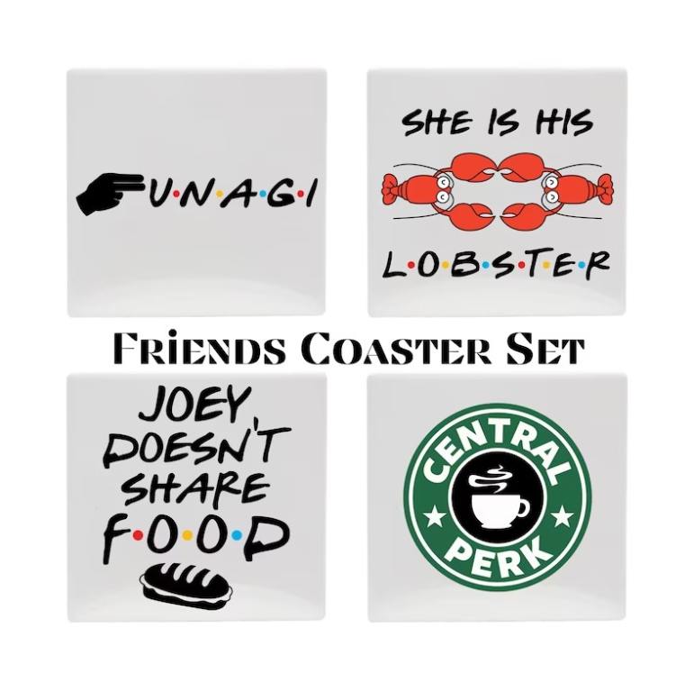 FRIENDS coaster set