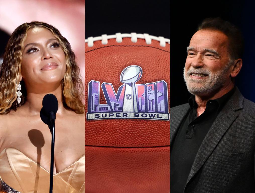 Beyoncé, Big Game football and other singer featured