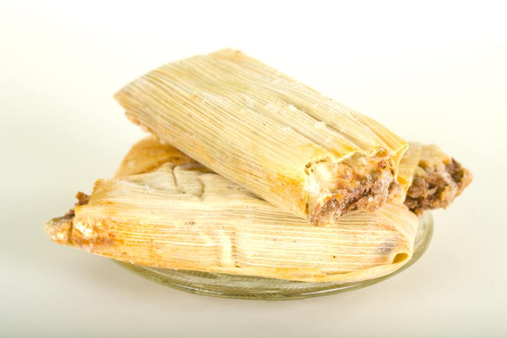 tamales wrapped in corn husks