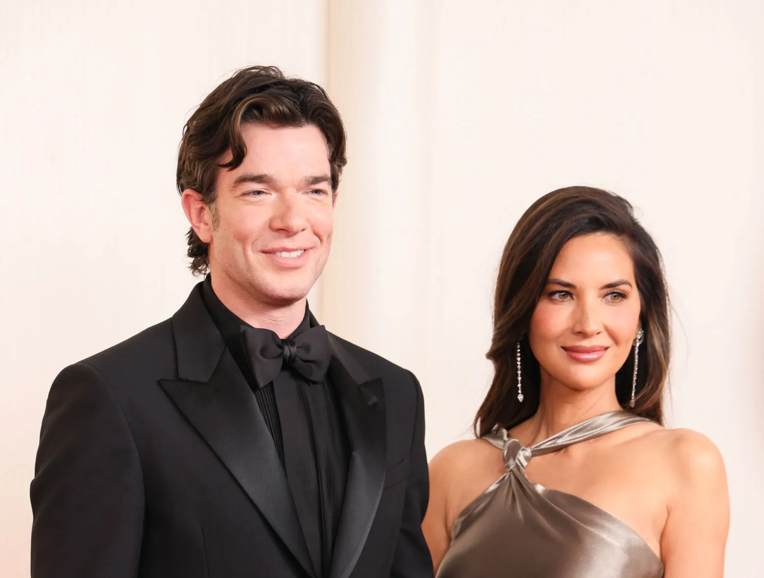 John Mulaney and Olivia Munn attend the 96th Annual Academy Awards on March 10, 2024 in Hollywood, California.