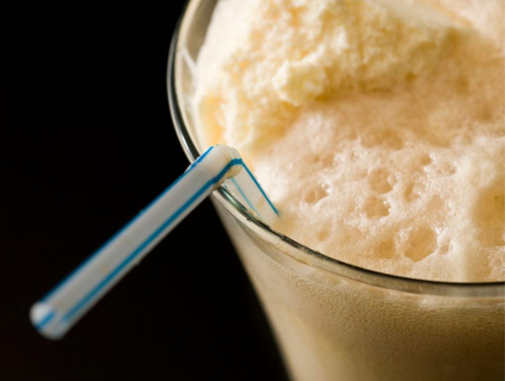 Close up of Root Beer Float