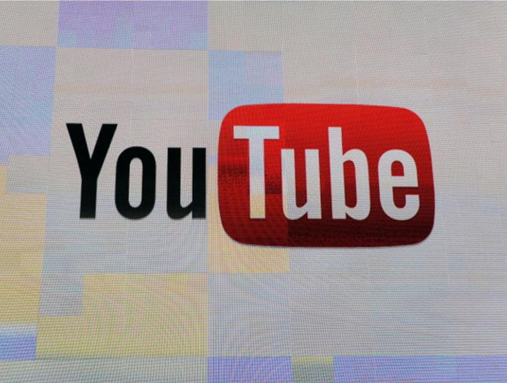 he YouTube logo appears on screen