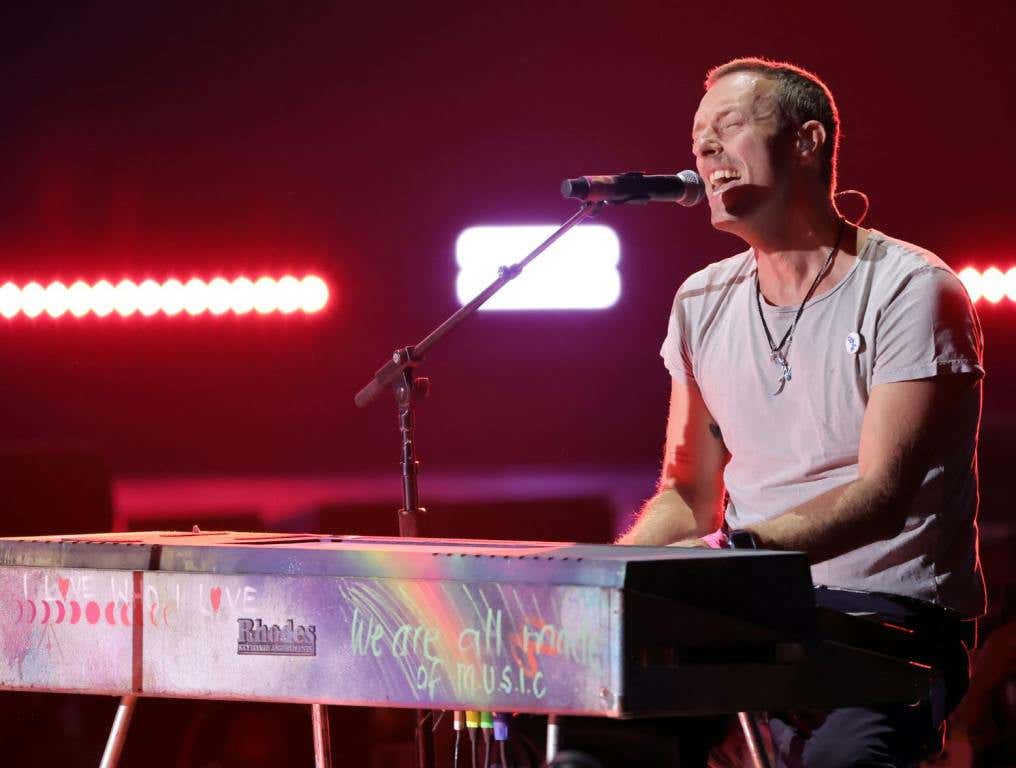 Chris Martin of Coldplay