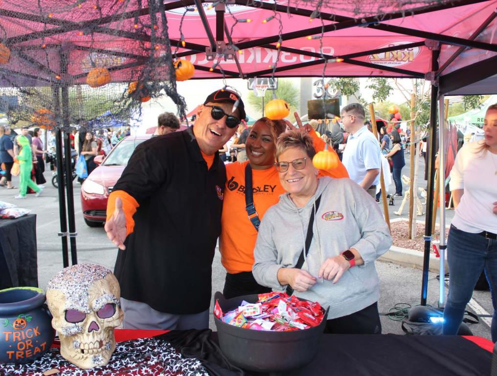 From left to right: Mike O'Brian, Taya Williams and Carla Rea