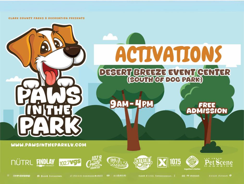 Paws in the Park Activations