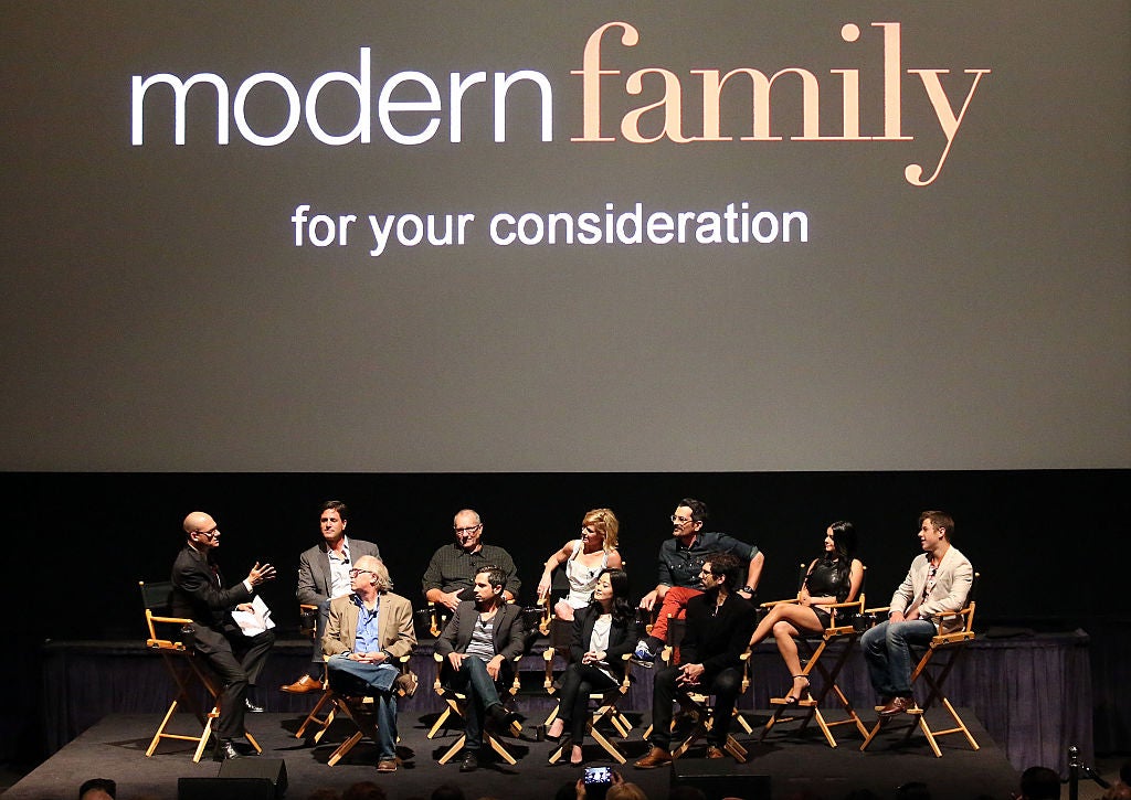 Modern Family cast at a screening. 5 Of The Best Halloween TV Episodes Of All-Time