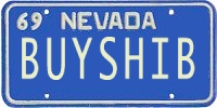 nevada plate BUYSHIB