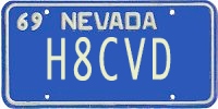 nevada plate H8CVD