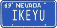 nevada plate IKEYU