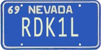 nevada plate RDK1L