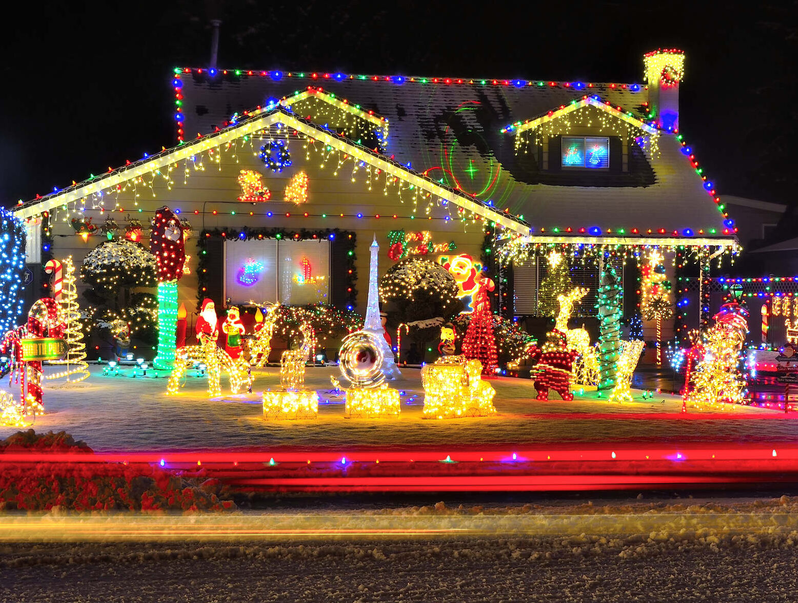 Las Vegas Christmas Lights Map