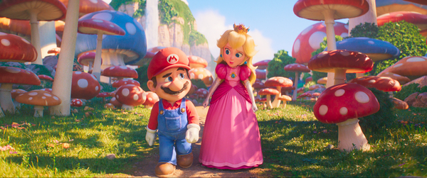 Mario and Princess Peach